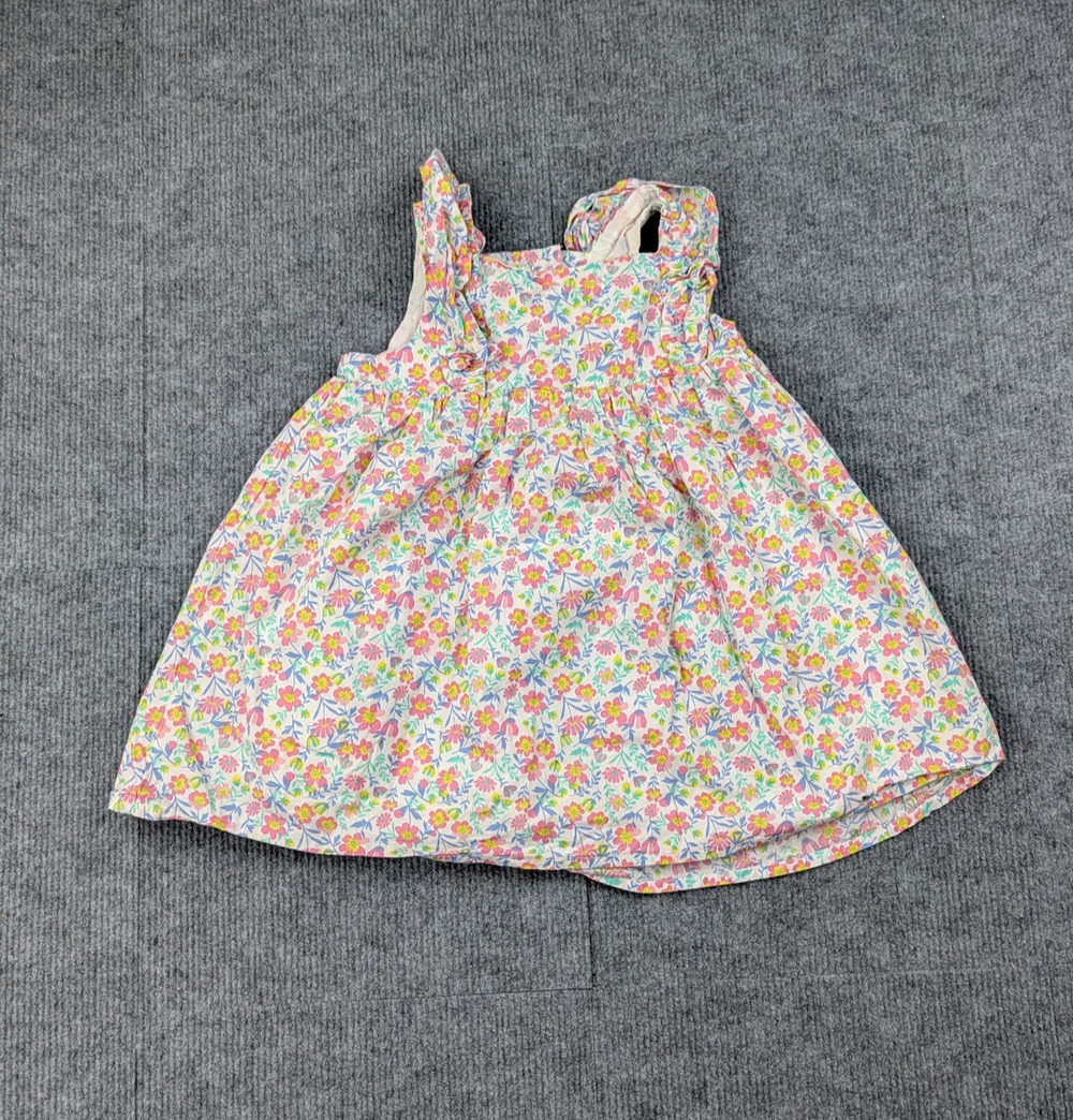 Tommy Bahama Dress Girls 6 Floral Summer Ruffle Cottage Preppy Cotton Vacation